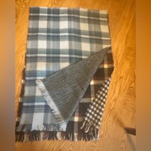 Plaid Blanket scarf  - 4 different prints